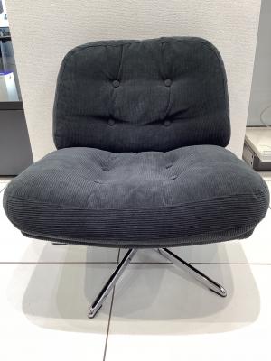 IKEA (イケア) 回転イージーチェア ブラック DYVLINGE