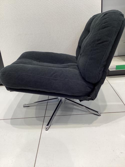 IKEA (イケア) 回転イージーチェア ブラック DYVLINGE