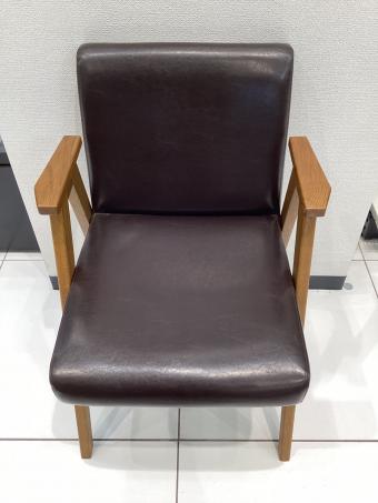 ダイニングチェアー 57 ブラック×ナチュラル DALE