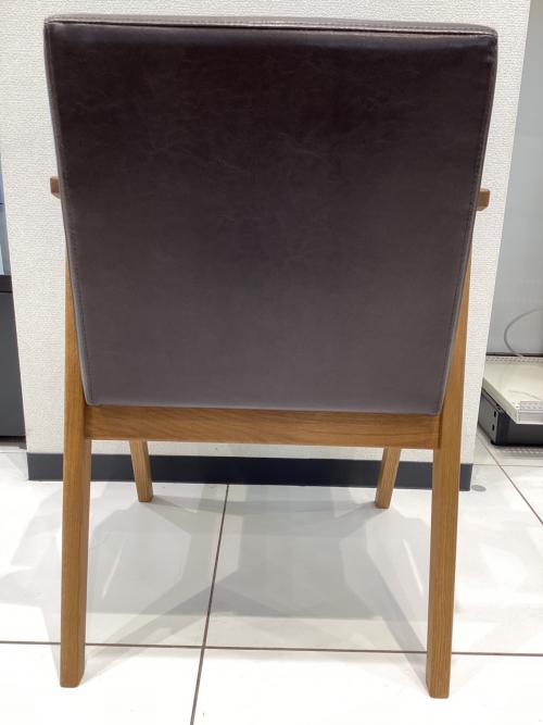 ダイニングチェアー 57 ブラック×ナチュラル DALE