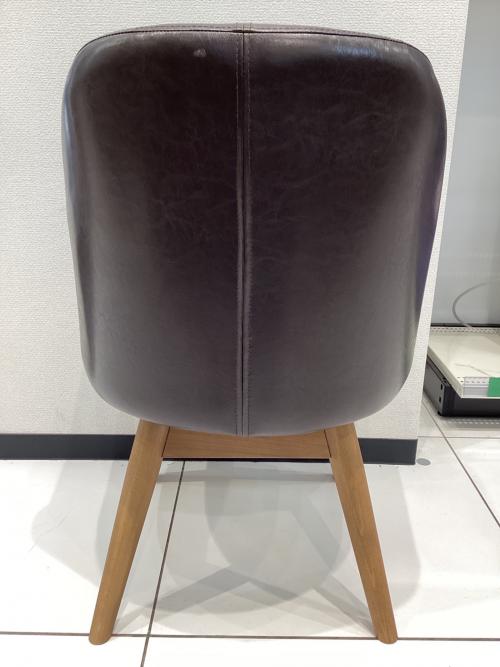 UNICO (ウニコ) ダイニングチェアー 57 ブラック×ナチュラル PIIVO