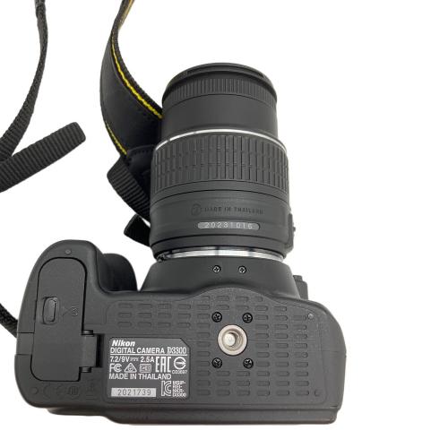 Nikon (ニコン) デジタル一眼レフカメラ D3300 18-55 VR Ⅱ Kit