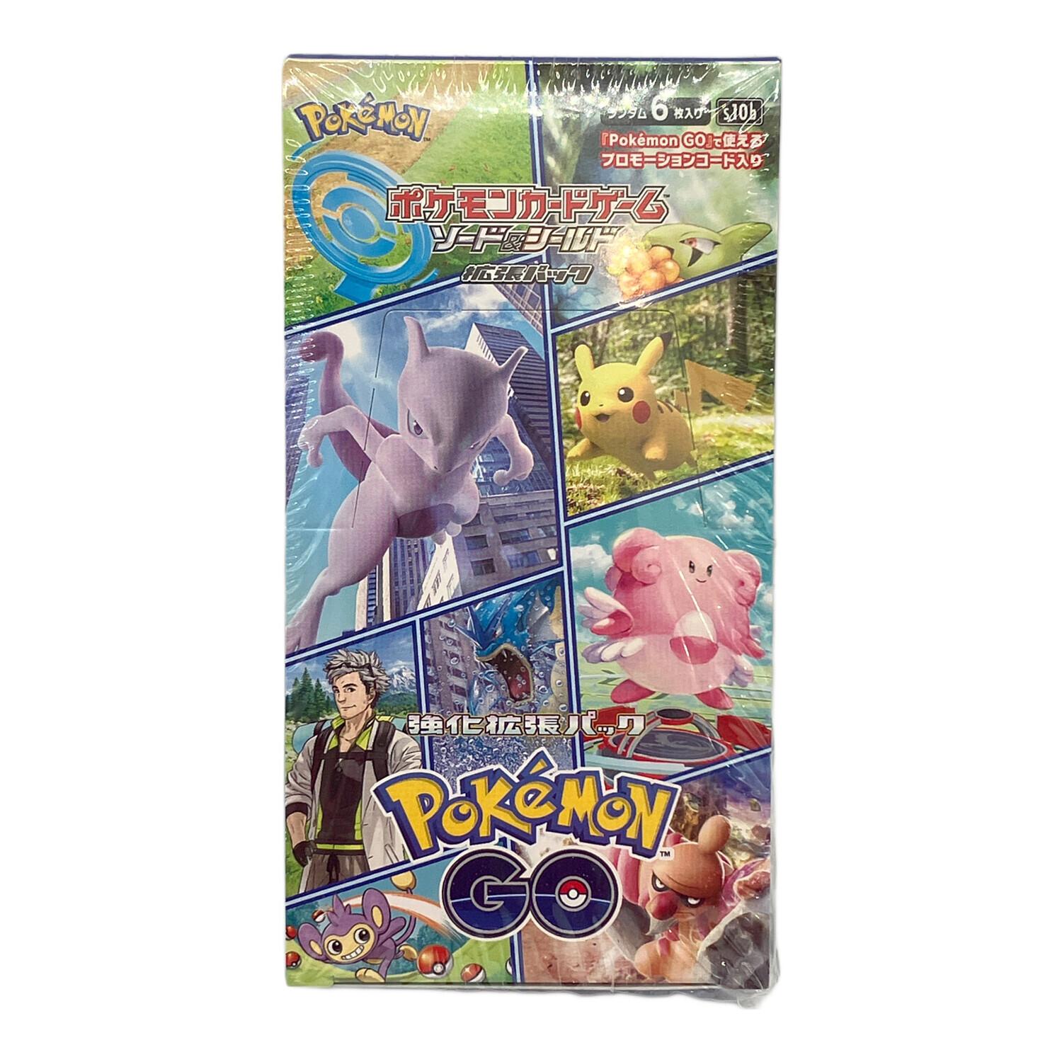 ポケモン 強化拡張パック Pokemon GO BOX ポケモンカード ソード