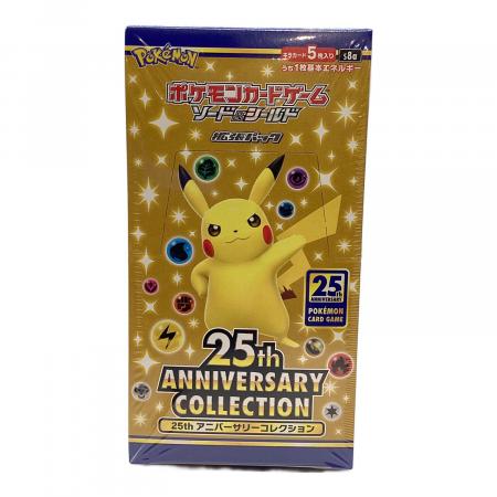 【BOX】 ソード＆シールド 拡張パック 25th ANNIVERSARY C… ポケモン 拡張パック 25th ANNIVERSARY COLLECTION BOX ポケモンカード