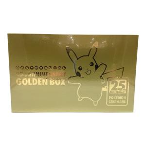 ポケモン 25th ANNIVERSARY GOLDEN BOX ポケモンカード ソード＆シールド