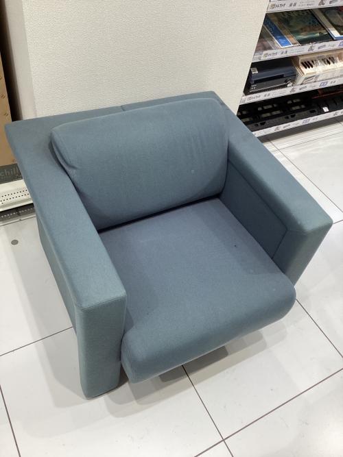 Knoll (ノル) 1人掛けソファー ブルー フィスターコレクション
