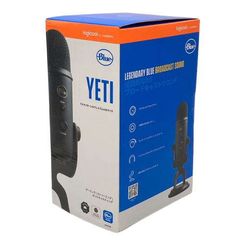 LOGICOOL (ロジクール) Blue YETI コンデンサーマイク BM400BK ゲーミング/ストリーミング/ポッドキャステング