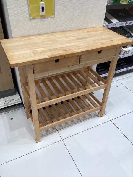 IKEA イケア フォルホイア　キッチンワゴン 木製 FÖRHÖJA フォルホイア キッチンワゴン, バーチ - IKEA