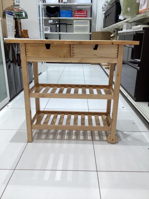 IKEA (イケア) キッチンワゴン ナチュラル フォルホイア