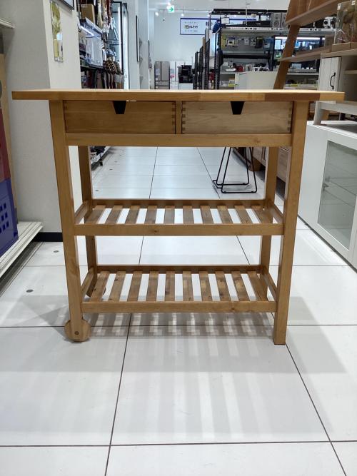 IKEA (イケア) キッチンワゴン ナチュラル フォルホイア