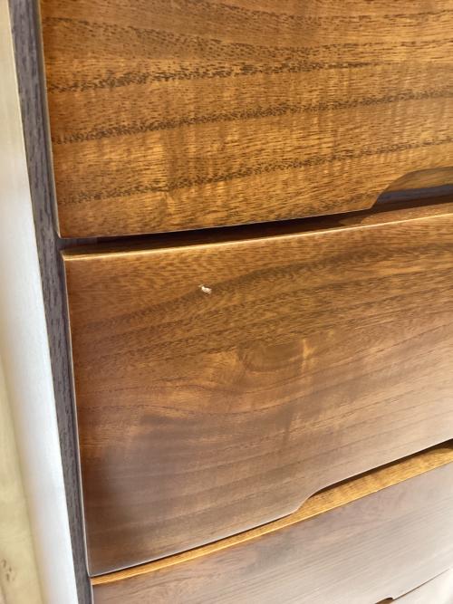 6段チェスト ブラウン