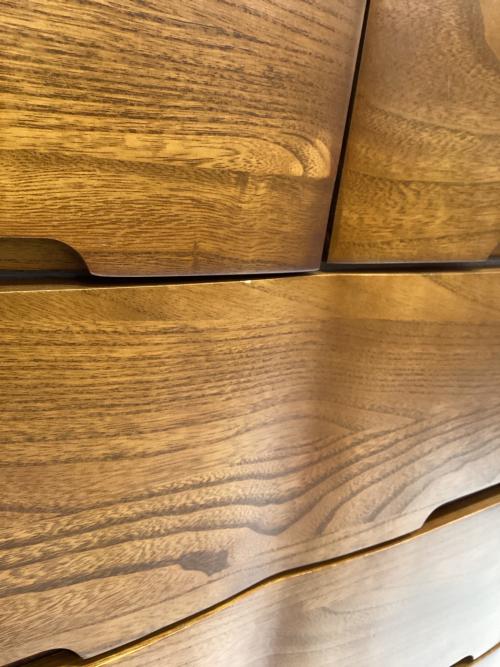 6段チェスト ブラウン