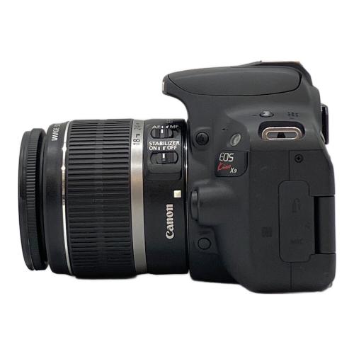 CANON (キャノン) 一眼レフカメラ DS126671 EOS Kiss X9 ダブルズームキット/レンズ内ホコリ有