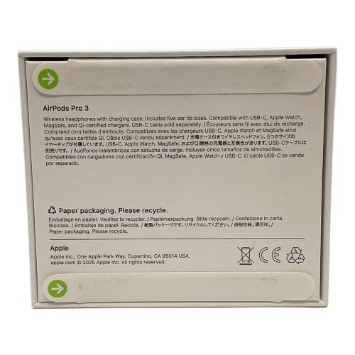 Apple (アップル) AirPods Pro(第3世代) MFHP4J/A