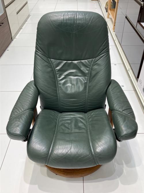 Ekornes (エコーネス) ストレスレスチェア 24 グリーン×ナチュラル コサル