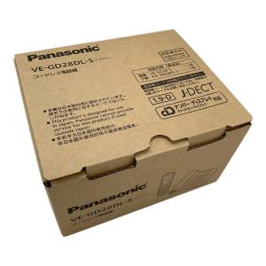 Panasonic (パナソニック) コードレス電話機 VE-GD28DL-S