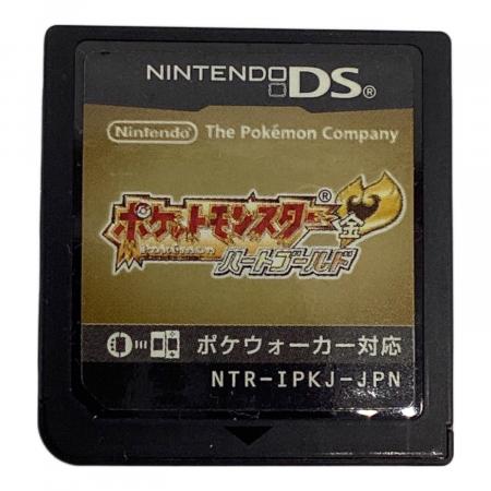 ポケットモンスター ハートゴールド DS用ソフト 箱・ポケウォーカー欠