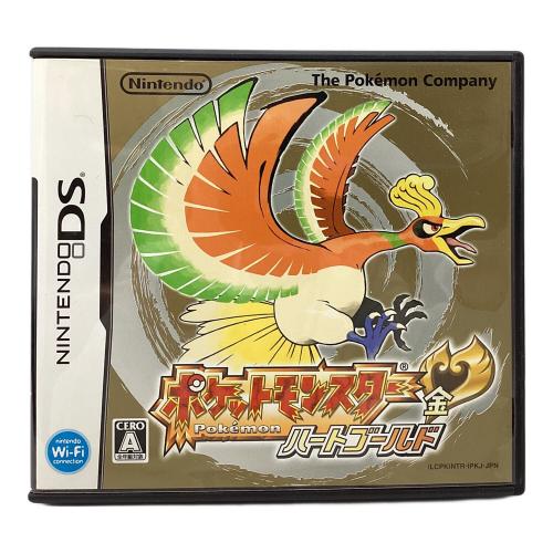 ポケットモンスター ハートゴールド DS用ソフト 箱・ポケウォーカー欠品 CERO A (全年齢対象)