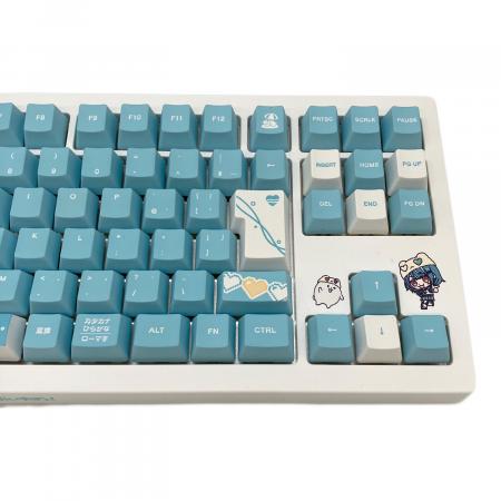 新品未開封】ぶいすぽっ！ ゲーミングキーボード 白波らむね 【公式通販】