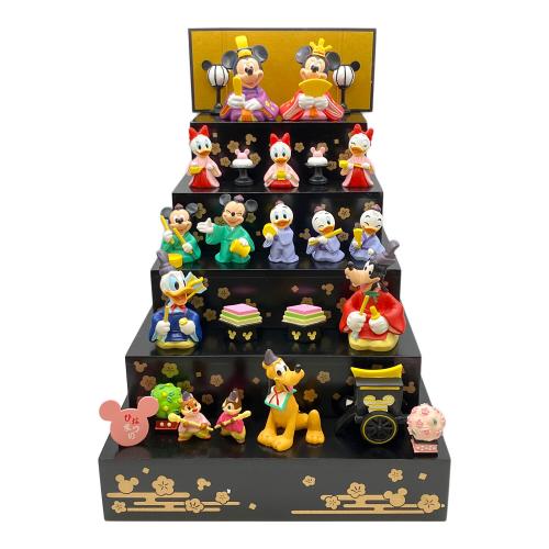 DISNEY (ディズニー) 壇付きおひなさま フルセット