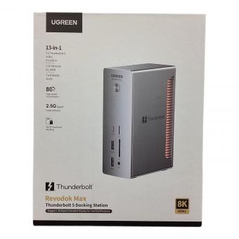 UGREEN (ユーグリーン) ドッキングステーション Revodok Max Thunderbolt 5 Docking Station