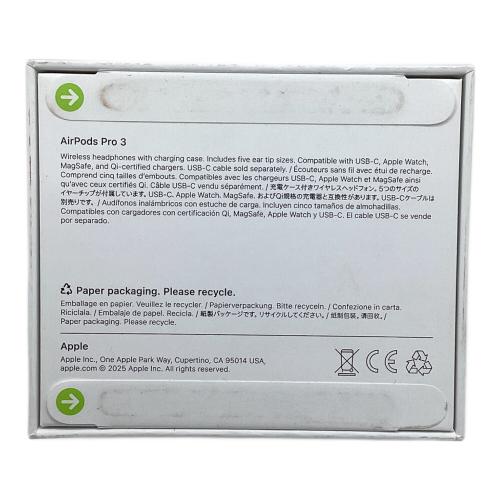 Apple (アップル) AirPods Pro(第3世代) MFHP4J/A JP6QQ2D0QP