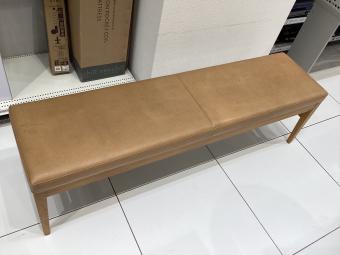 karimoku (カリモク) ベンチ CT0356S532 ナチュラル×キャメル