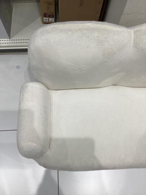 ニトリ ローソファー ホワイト ふっくらパン