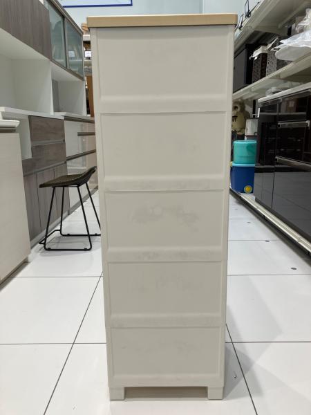FITS (フィッツ) ウッドトップチェスト 5段 スリム 271 ナチュラル FITS (フィッツ) ウッドトップチェスト 5段 スリム 271 ナチュラル