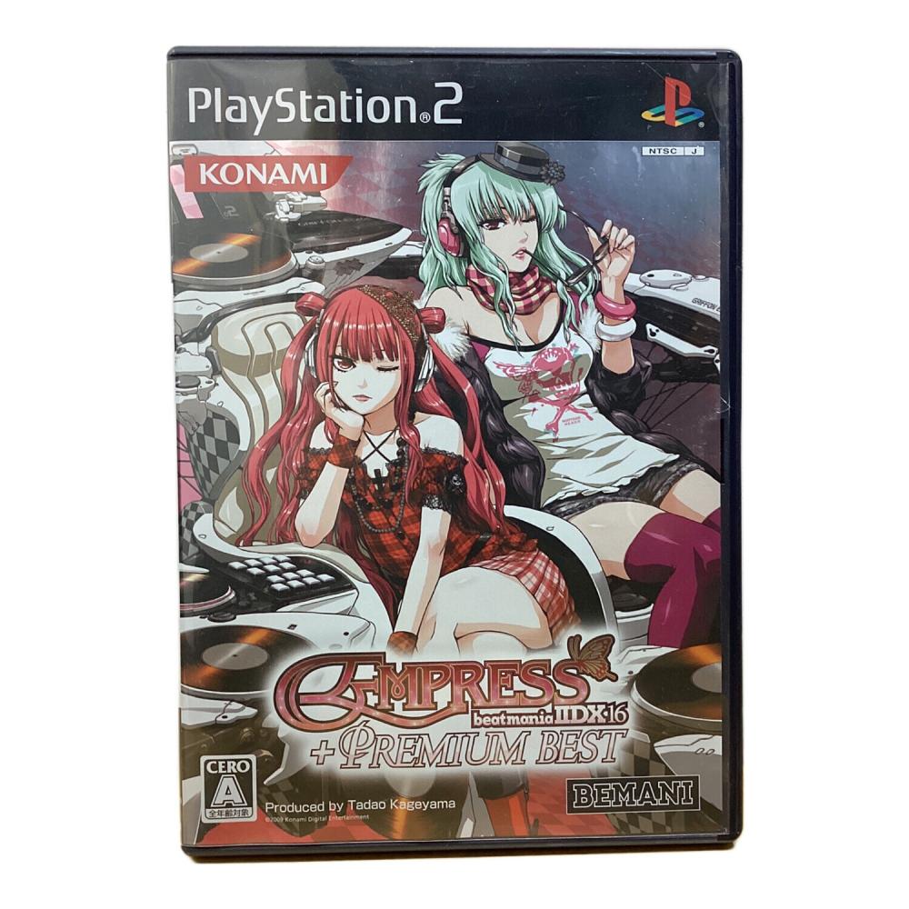 コナミ beatmania IIDX 16 EMPRESS + PREMIUM BEST Playstation2用