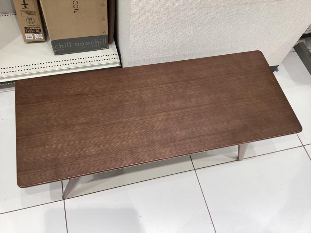 ニトリ センターテーブル 幅:約100㎝ ダークブラウン セーブル ニトリ センターテーブル 幅:約100㎝ ダークブラウン セーブル