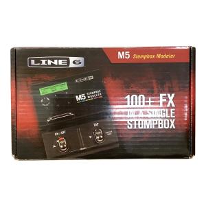 LINE6 (ラインシックス) マルチエフェクター M5 Stompbox Modeler 箱・電源ケーブル付