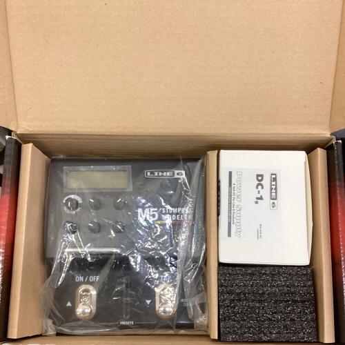 LINE6 (ラインシックス) マルチエフェクター M5 Stompbox Modeler 箱・電源ケーブル付
