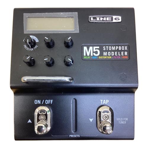 LINE6 (ラインシックス) マルチエフェクター M5 Stompbox Modeler 箱・電源ケーブル付