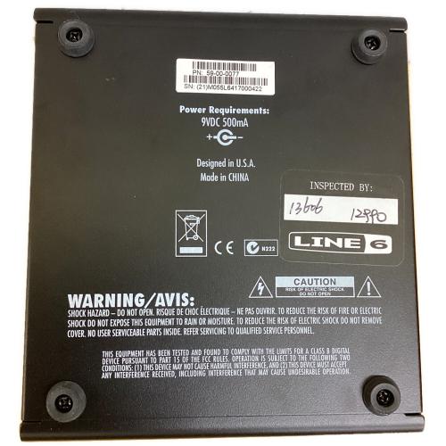 LINE6 (ラインシックス) マルチエフェクター M5 Stompbox Modeler 箱・電源ケーブル付
