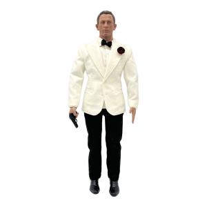 007 (ダブルオーセブン) ジェームズ・ボンド アクションフィギュア ダニエル・クレイグ ヨゴレ有 約30cm ※現状販売