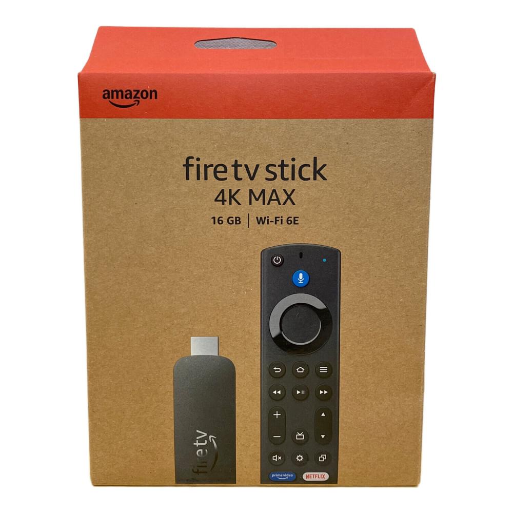 本日限定価格Fire TV Stick 4K Max 16GB Wi-Fi 6E AmazonからWi-Fi 6E対応の「Fire TV Stick 4K Max」、「Fire TV Stick