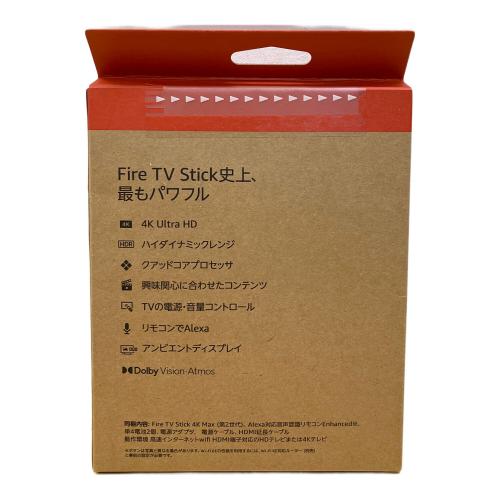 amazon (アマゾン) Fire TV Stick 4K MAX 16GB Wi-Fi 6E 未開封品