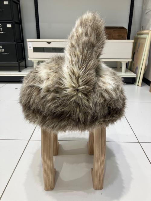 匠工芸 (タクミコウゲイ) アニマルスツール コヨーテブラウン