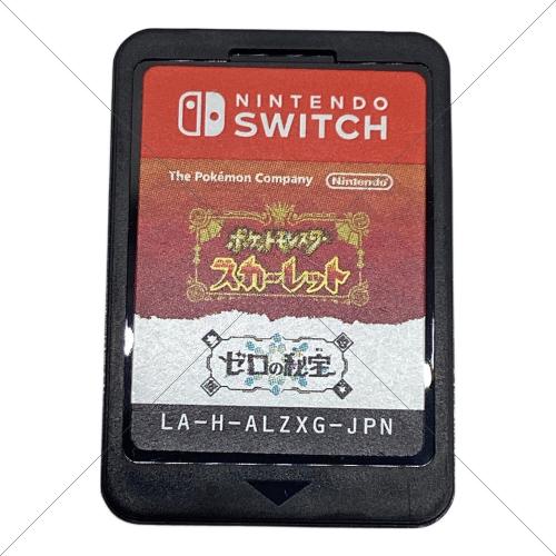 ポケモン ポケットモンスター スカーレット+ゼロの秘宝 Nintendo Switch用ソフト CERO A (全年齢対象)