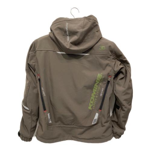 komine (コミネ) プロテクトソフトシェルウインターパーカ 07-579 メンズ SIZE L オリーブ