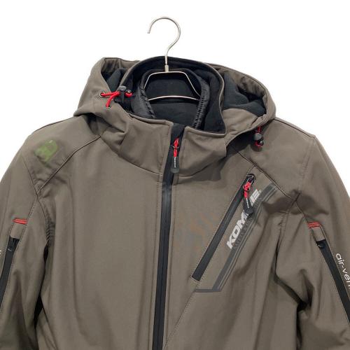 komine (コミネ) プロテクトソフトシェルウインターパーカ 07-579 メンズ SIZE L オリーブ