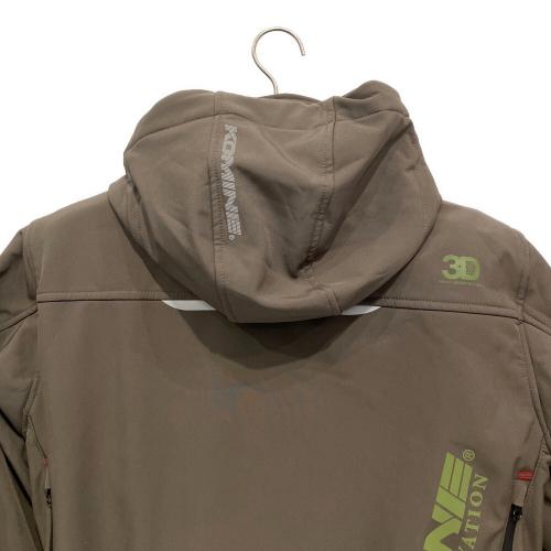 komine (コミネ) プロテクトソフトシェルウインターパーカ 07-579 メンズ SIZE L オリーブ