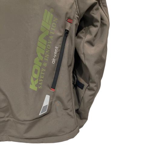 komine (コミネ) プロテクトソフトシェルウインターパーカ 07-579 メンズ SIZE L オリーブ