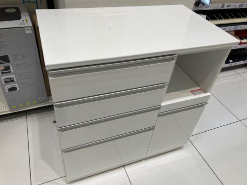 ニトリ キッチンカウンター 302 ホワイト レジューム90