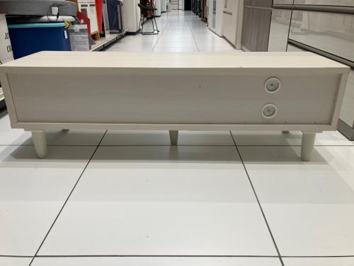 ニトリ ローボード 120WW ホワイト ルフィ2