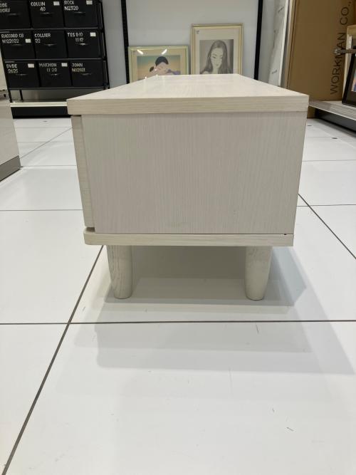 ニトリ ローボード 120WW ホワイト ルフィ2