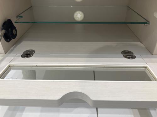 ニトリ ローボード 120WW ホワイト ルフィ2