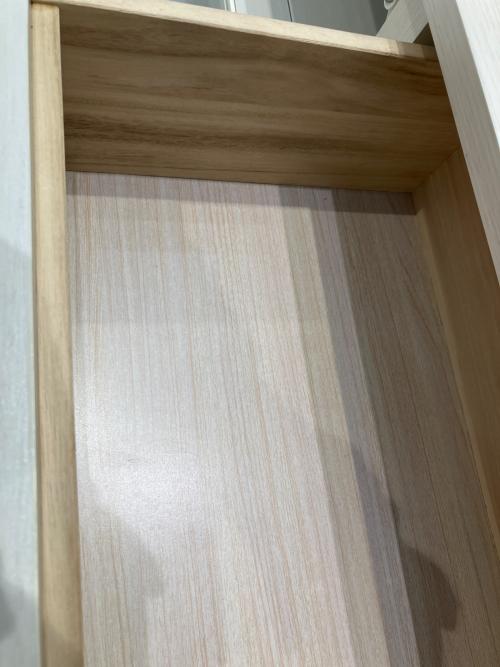 ニトリ ローボード 120WW ホワイト ルフィ2