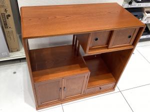 飾り棚 あじろ民芸 @ 76cm×76cm×35.5cm ブラウン